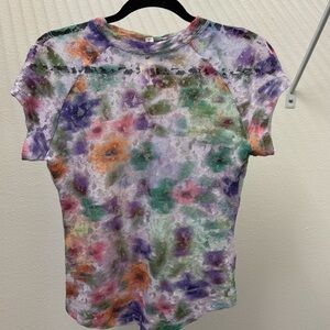 Anthropologie Pilcro Lace Top